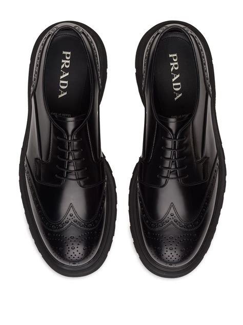 Prada brogues farfetch